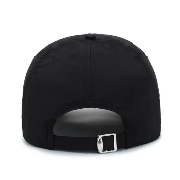 Casquette de baseball à séchage rapide – Chapeau de soleil réglable et évacuant l'humidité pour les sports de plein air et toutes saisons - AliExpress - Image 2