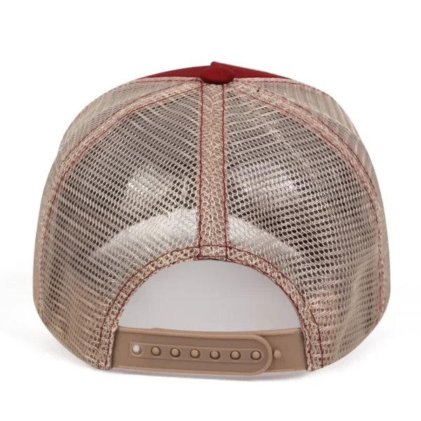 Casquette de Baseball en maille à 5 panneaux pour adultes, chapeaux à rabat incurvés Hip Hop, pare-soleil d'été, chapeau de camionneur Simple, publicité - AliExpress - Image 6