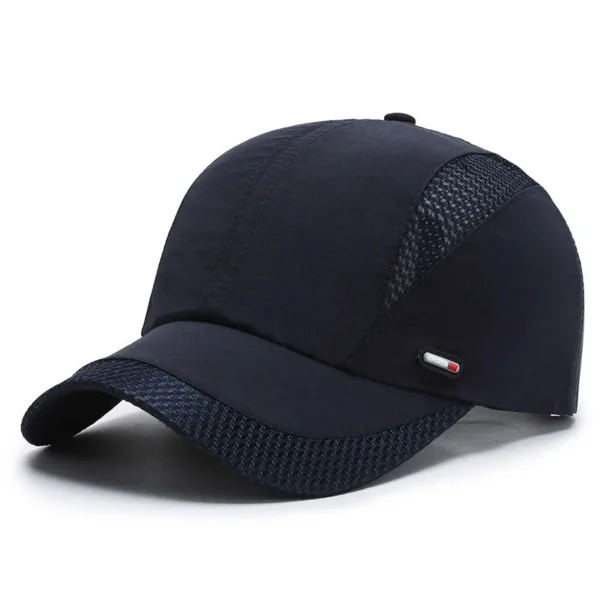 Casquette de baseball à séchage rapide – Chapeau de soleil réglable et évacuant l'humidité pour les sports de plein air et toutes saisons - AliExpress - Image 4