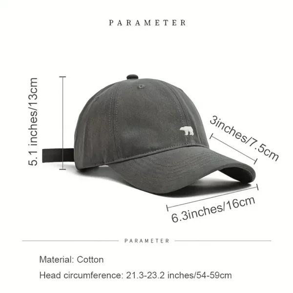 Casquette de Baseball unisexe, protection solaire, respirante, réglable, idéale, chapeau décontracté pour hommes et femmes - Image 5