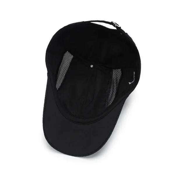 Casquette de baseball à séchage rapide – Chapeau de soleil réglable et évacuant l'humidité pour les sports de plein air et toutes saisons - AliExpress - Image 6