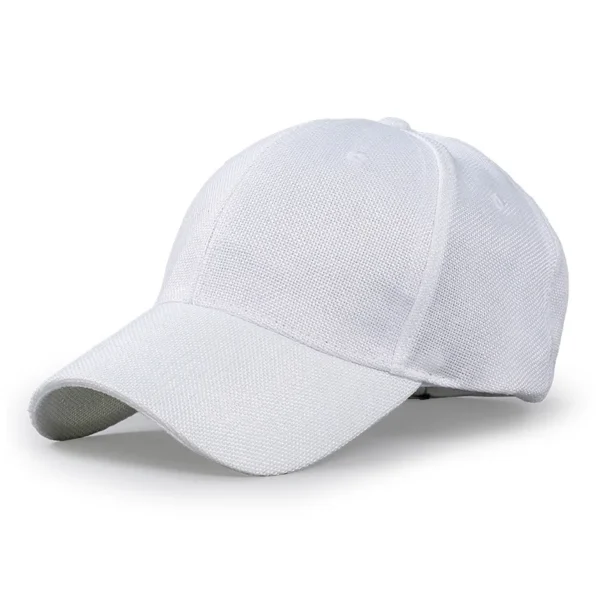 Casquette de Baseball en Faux Lin pour Homme et Femme, Chapeau Surdimensionné, Respirant, Tissé, Large, Papa, Blanchiment, dehors, pour Grosse Tête, média, 56-59cm, 60-65cm - AliExpress - Image 3