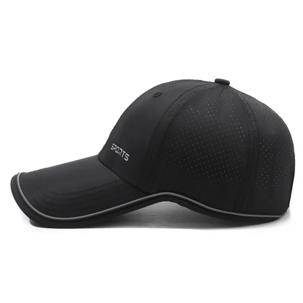 ShoousRespirant Quick-Dry Baseball Cap, Protection solaire pendant les activités de plein air - AliExpress - Image 4